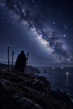 Três de Paus, baralho Asteria, primeira edição