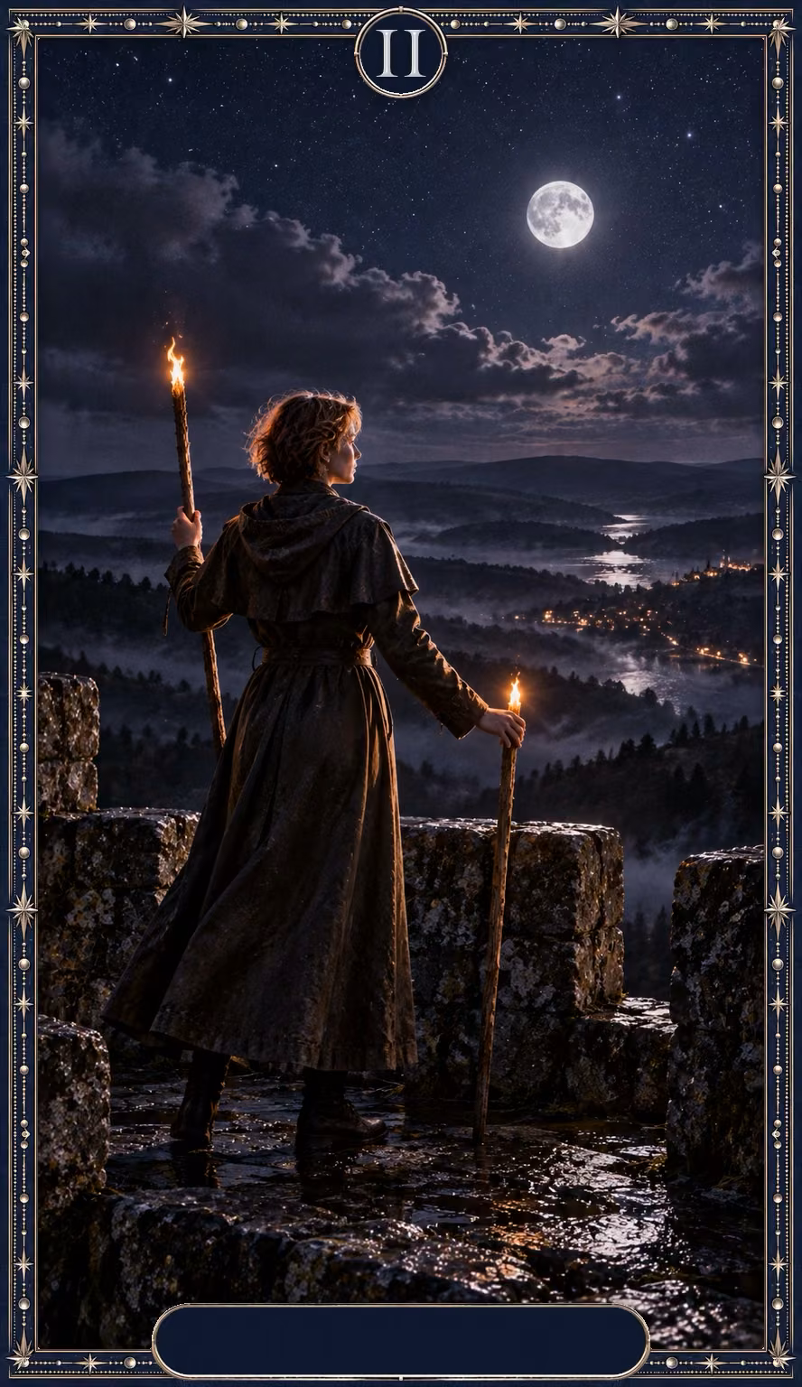 Two of Wands, Asteria deck