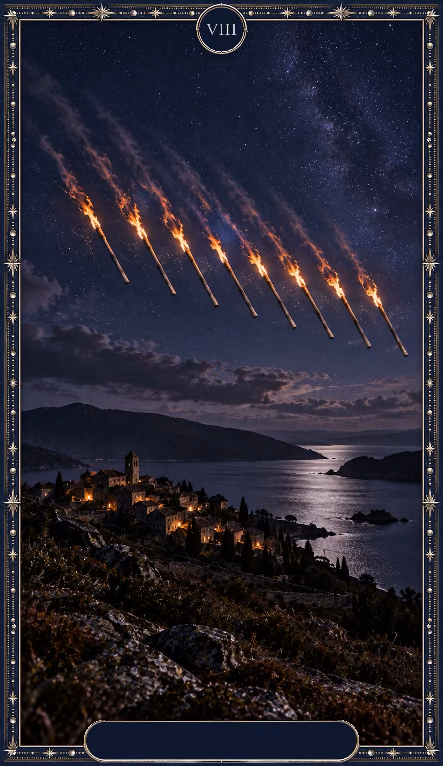 Oito de Paus, baralho Asteria