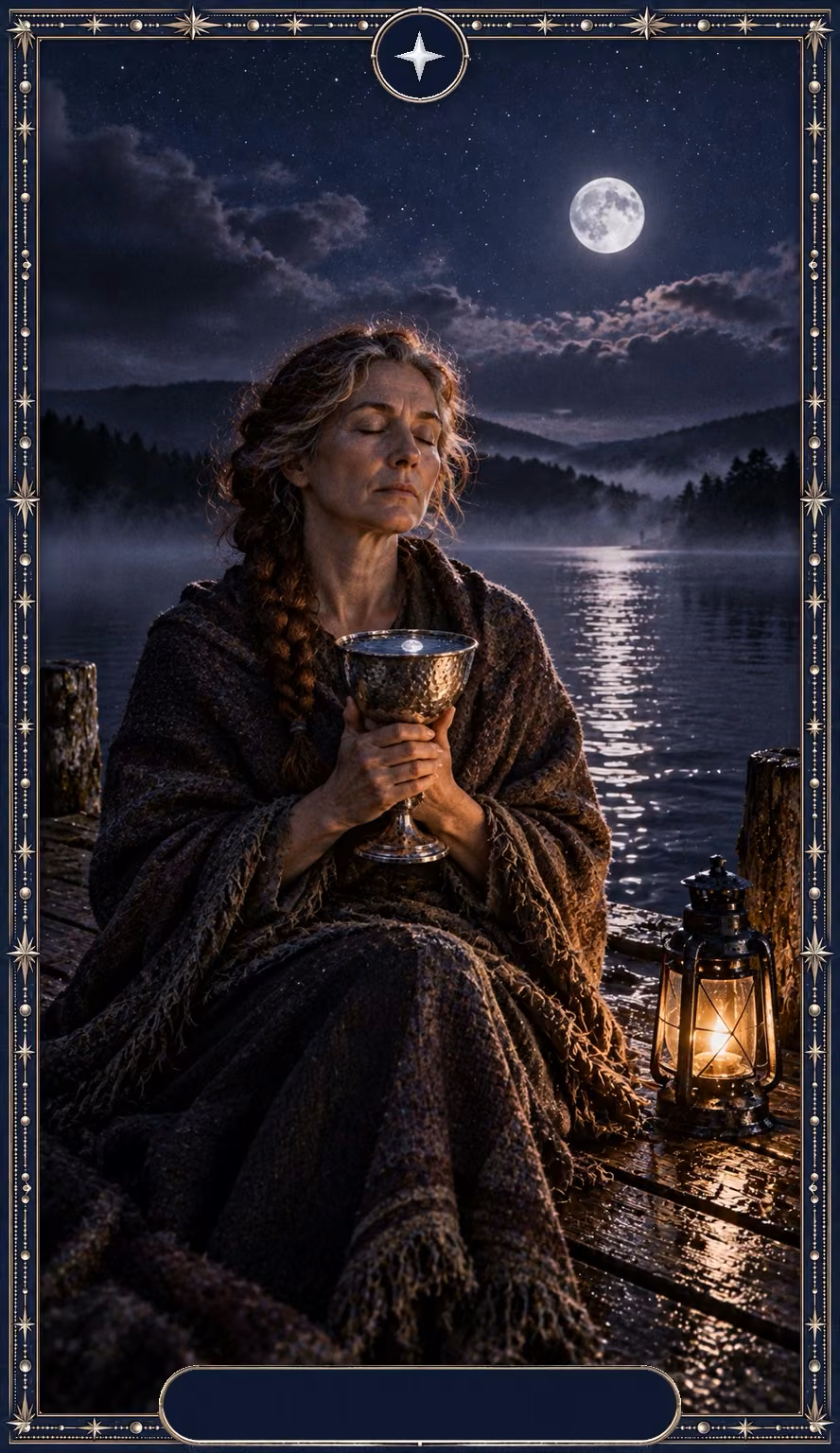 Rainha de Copas, baralho Asteria