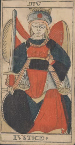 Justice, Payen’s Marseille deck