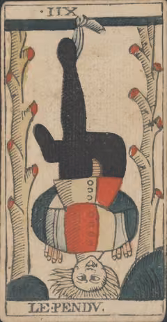 The Hanged Man, Payen’s Marseille deck