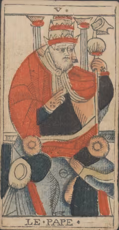 The Hierophant, Payen’s Marseille deck