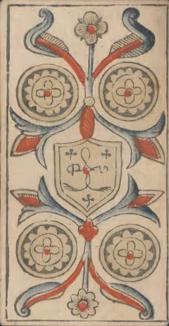 Four of Pentacles, Payen’s Marseille deck