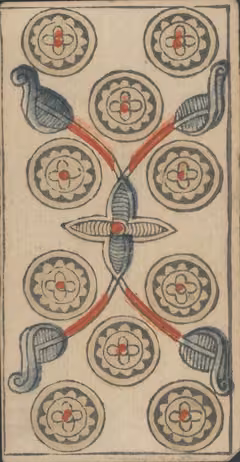 Ten of Pentacles, Payen’s Marseille deck
