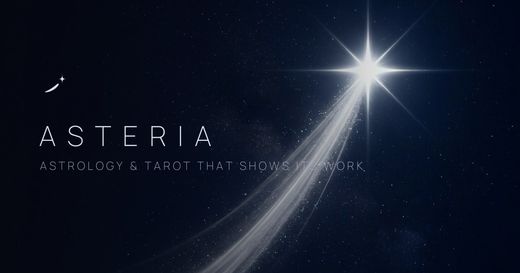 Visuel Asteria, l'étoile et le nom